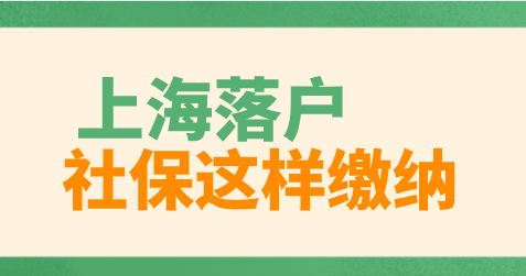 上海落户社保不知道怎么缴纳？按照这样缴准没错！